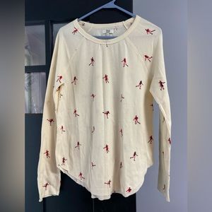 True Craft ladies Ice Skater print Thermal shirt